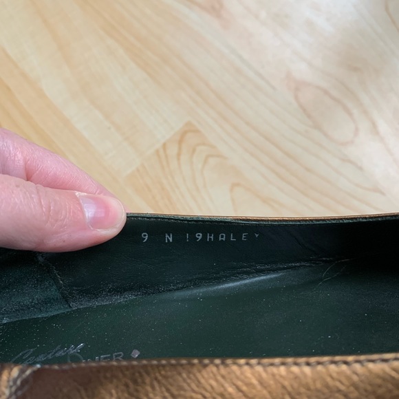 Couture Donald J. Pliner 9N Peace Sign Jeweled Flats - Picture 6 of 8